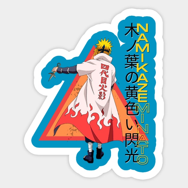 Namikaze Minato Sticker by Next Graffics